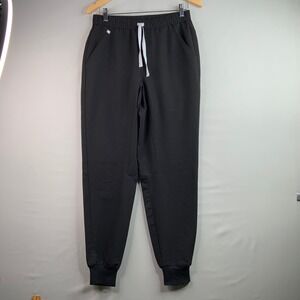 FIGS Technical Collection Black Jogger Scrub Pants Women's Size S